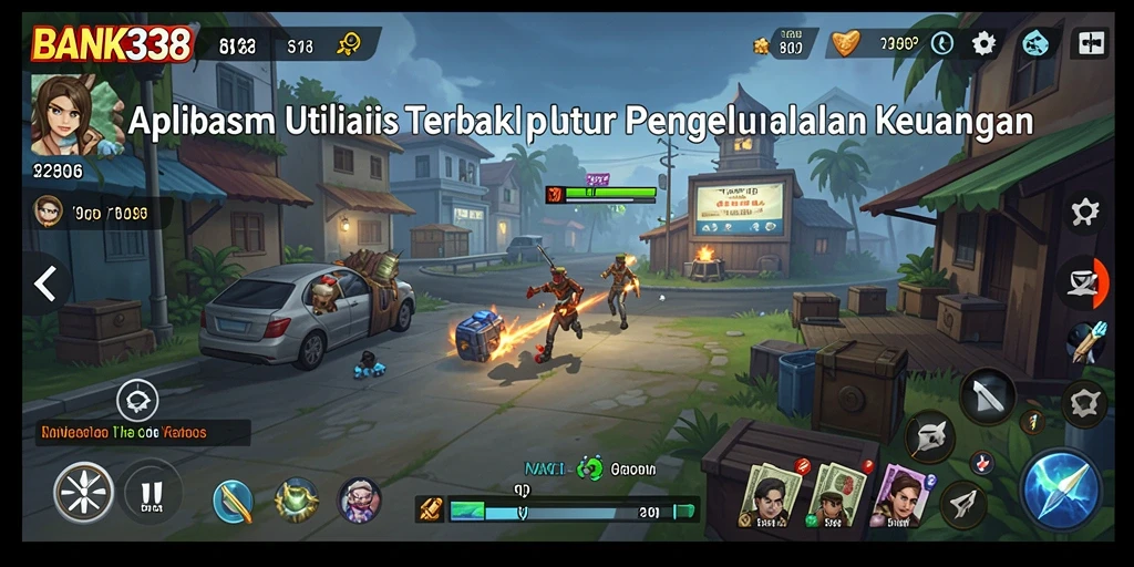 Tampilan utama BANK338 yang intuitif dan informatif untuk pengelolaan keuangan.