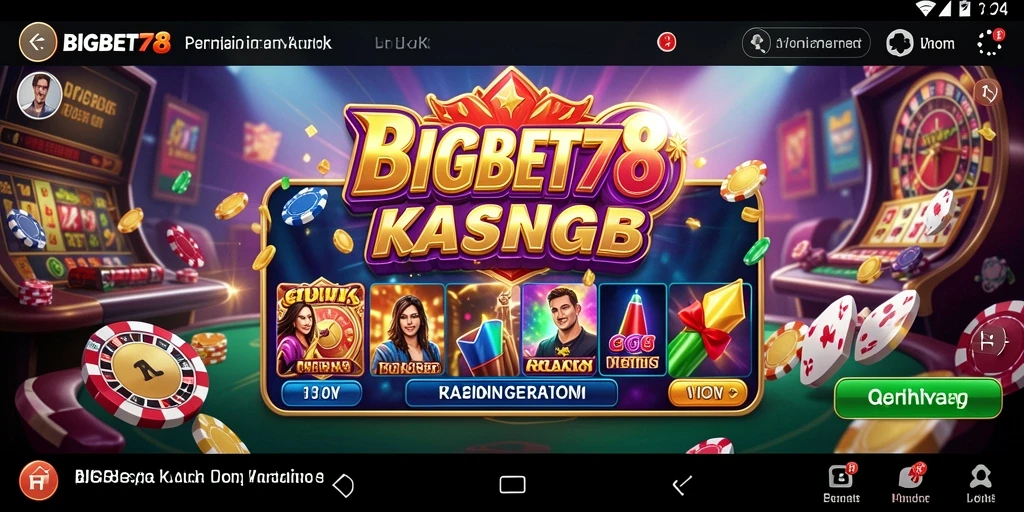 Tampilan menarik dari gameplay BIGBET78 yang mendebarkan.