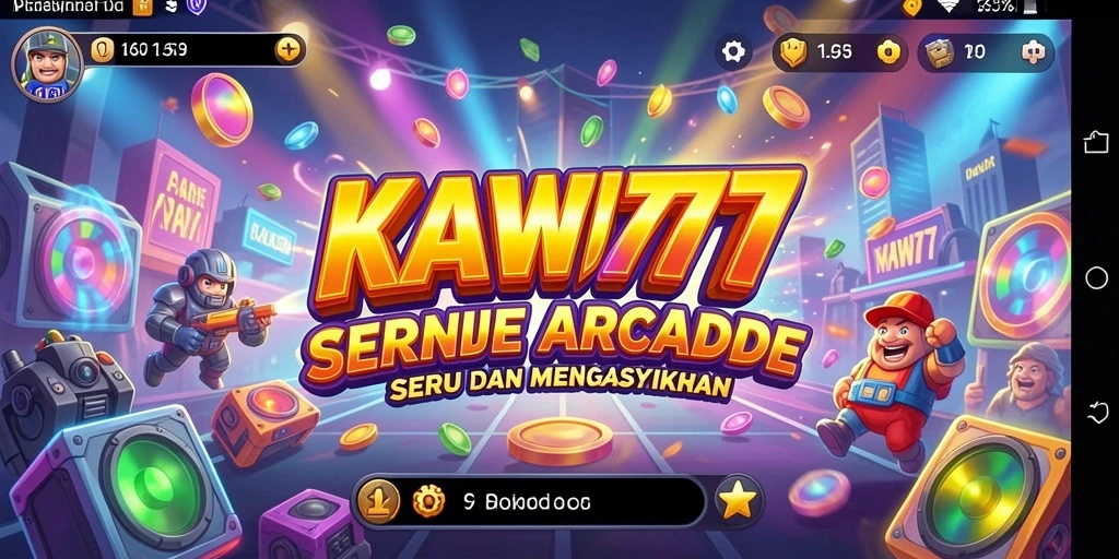 Screenshot KAWI777 menampilkan gameplay Arcade yang mendebarkan.