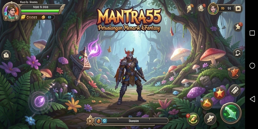 Gameplay seru dan penuh tantangan di MANTRA55.
