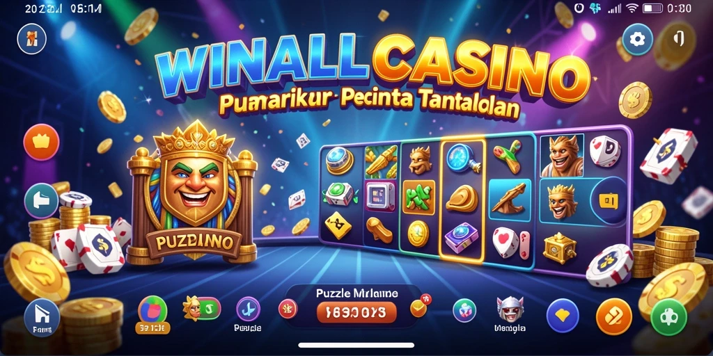 Tampilan gameplay WINALLCASINO yang menantang dan menarik.
