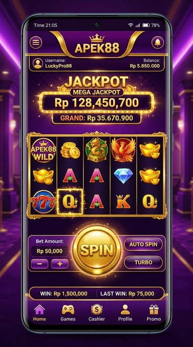 Screenshot fitur unggulan di apek88.